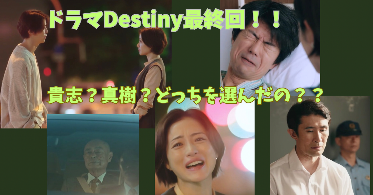 ドラマDestiny　最終回